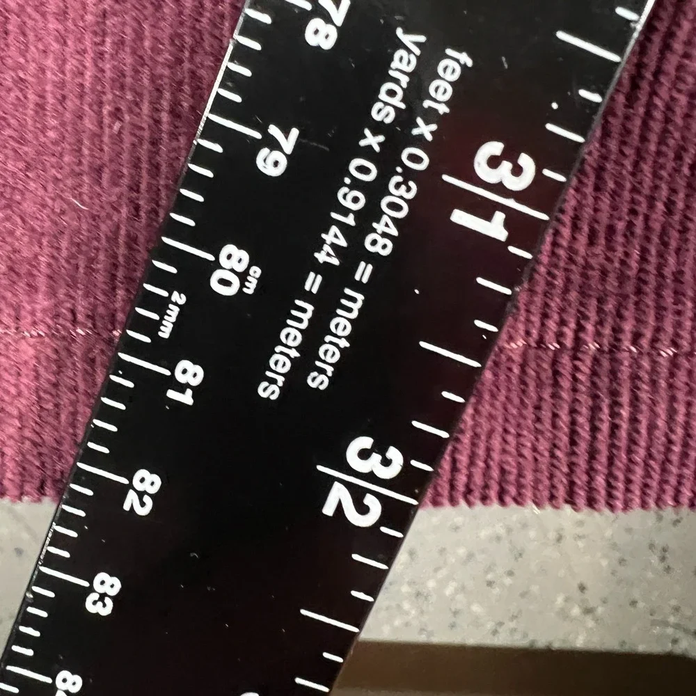 Levis 505 Corduroy Jeans Mens 38x32 Purple 5 Pocket Regular Fit Stretch New